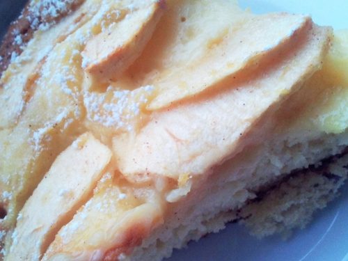 Torta di mele con crema pasticcera