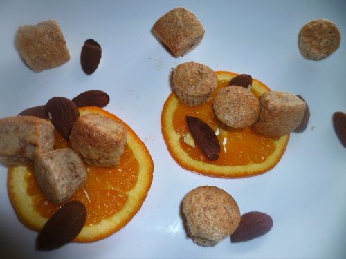 Biscotti di mandorle all’arancia