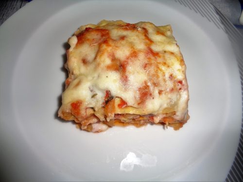 Ricetta – Lasagne al forno con parmigiana e salsiccia