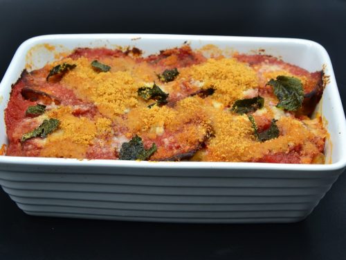 Ricetta – Parmigiana con filetti di merluzzo gelo